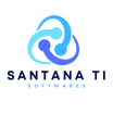 logo Santana TI - empresa desenvolvedora do sistema